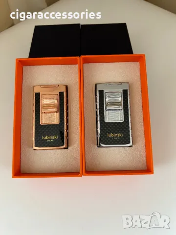 Запалка Lubinski с двоен пламък и вграден пънч, снимка 9 - Запалки - 49931359