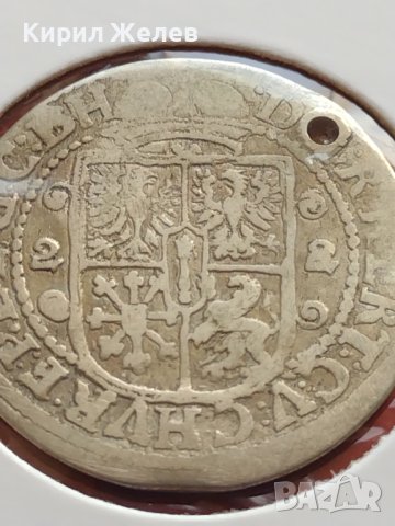 Сребърна монета Орт 1622г. Георг Вилхелм Кьониксберг Източна Прусия 12227, снимка 13 - Нумизматика и бонистика - 42986976