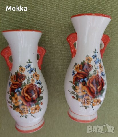 Комплект от 2 броя винтидж вази, снимка 3 - Декорация за дома - 31324974