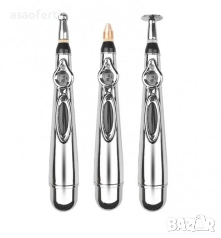 🖊️ Акупунктурна Масажна Писалка (Massager Pen) – Електростимулация, 9 Нива, снимка 5 - Масажори - 52552774