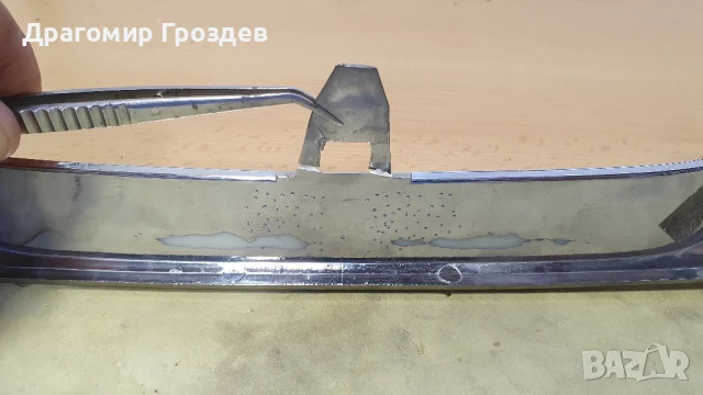  Хром рамка за решетка на предна броня за Peugeot 208 I / Пежо 208 (2016-2019), снимка 13 - Части - 51251943