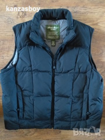 eddie bauer goose down vest - пухен мъжки елек, снимка 2 - Други - 43506043