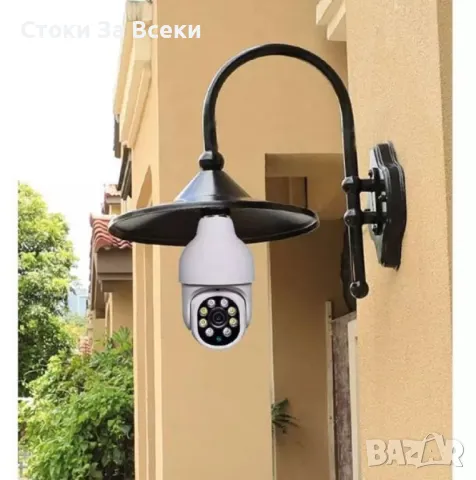 Куполна Wi-Fi камера под формата на крушка с широкообхватен ъгъл на видимост, снимка 3 - IP камери - 49027063