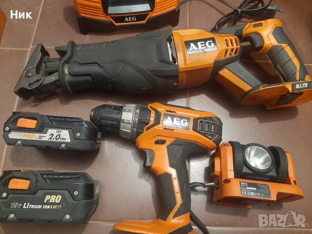 Машини АЕГ 18v, снимка 2 - Винтоверти - 52611141