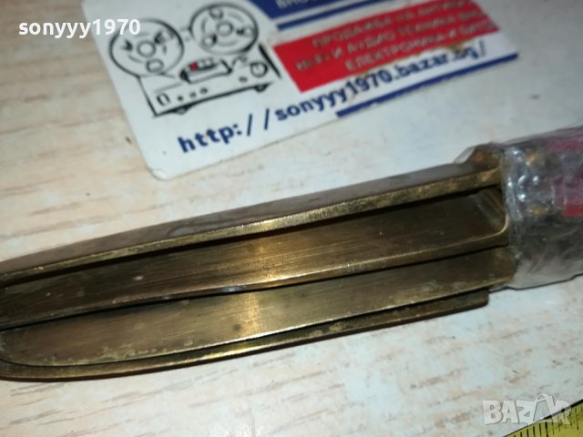 НОЖОВЕ 6БР МЕД МЕСИНГ ОТ ФРАНЦИЯ 1001241717, снимка 13 - Антикварни и старинни предмети - 43747622