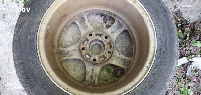 1бр алуминиева джанта за бмв е36 е46 5х120 kba43191 15  цола Borbet 7jx15 ET35, снимка 3 - Части - 32809416