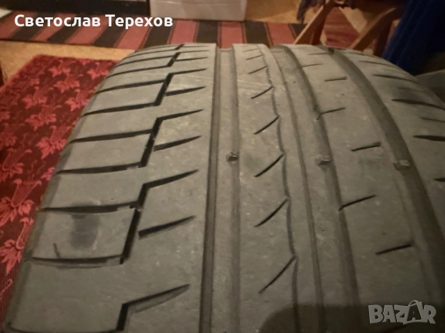 Продавам две нови гуми “Континентал Премиум Контакт -6” НОВИ, снимка 6 - Гуми и джанти - 52355188