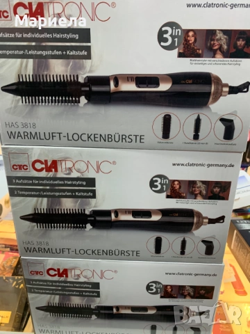 Четка за горещ въздух 3 приставки, снимка 8 - Други - 53032632