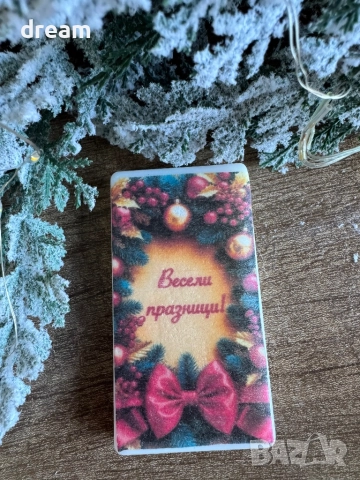 Глицеринови сапунчета с послание, снимка 2 - Коледни подаръци - 52413274