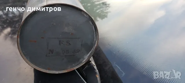 Френски противогаз WW II, снимка 2 - Антикварни и старинни предмети - 48326607