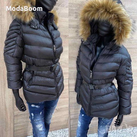 🤩Moncler маркови дамски стилни червени, бели и черни зимни якета Монклер🤩, снимка 7 - Якета - 43178616