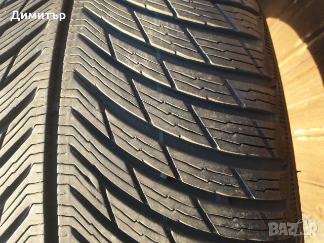 4 броя зимни гуми MICHELIN PILOT ALPIN 5 265/40 R19 102V, снимка 10 - Гуми и джанти - 35016755