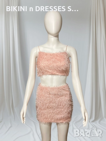 Розов комплект с ресни BARBIE TREND , снимка 1