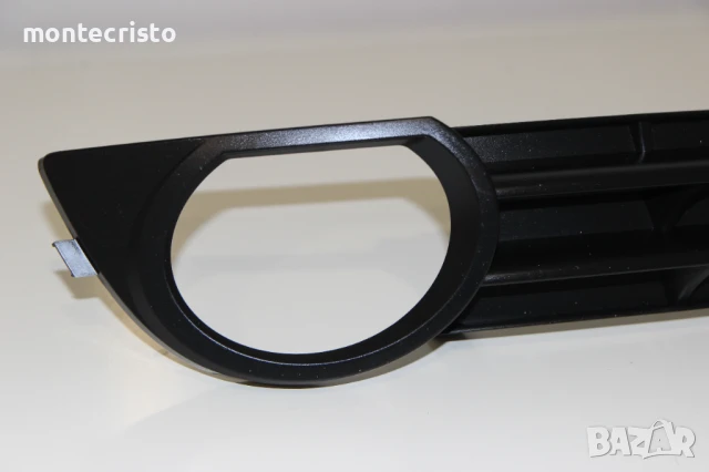 Лява решетка халоген броня Audi A3 8P Sportback (2005-2008г.) 8P4807682B лява розетка фар за мъгла, снимка 3 - Части - 50570389