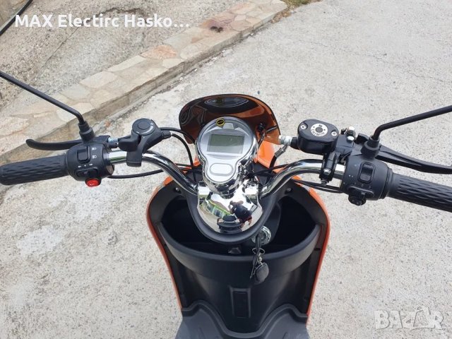 Електрическа триместна триколка MaxMotors X2 1500W ORANGE, снимка 5 - Мотоциклети и мототехника - 38029525