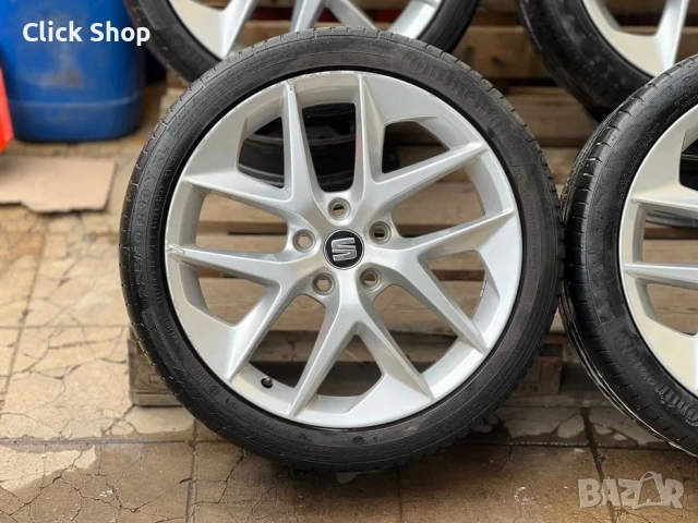 5х112 18 Оригинални джанти за Seat Altea Toledo Leon Cupra Born, снимка 5 - Гуми и джанти - 52111094