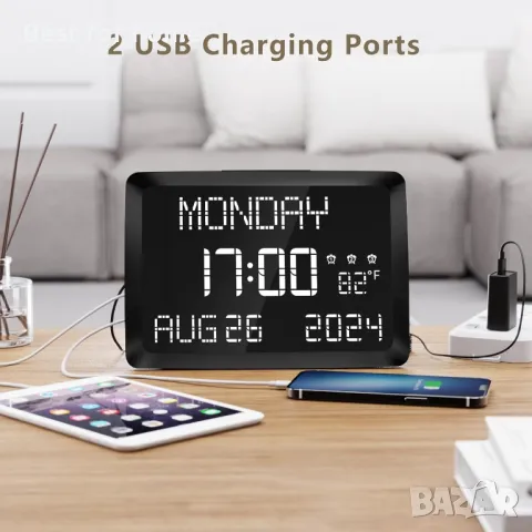 Цифров часовник Raynic, снимка 4 - Друга електроника - 49795484