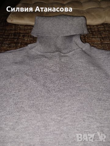 Блуза поло сива