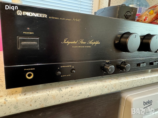 Pioneer A-447, снимка 5 - Ресийвъри, усилватели, смесителни пултове - 44893113