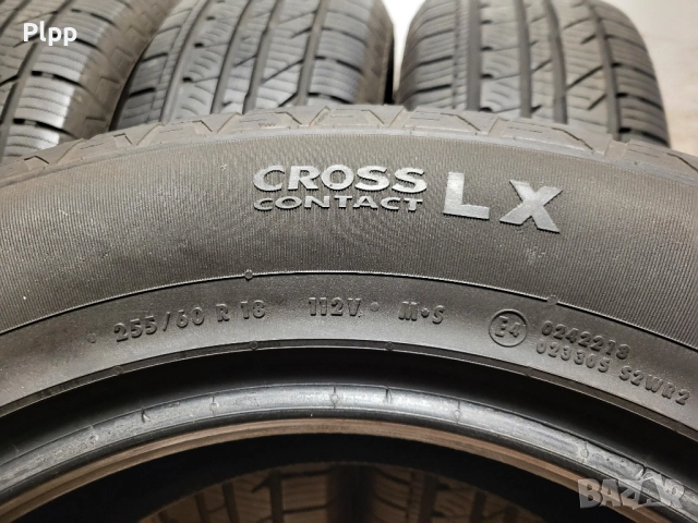 255/60/18 Continental CrossContact, снимка 8 - Гуми и джанти - 52513798
