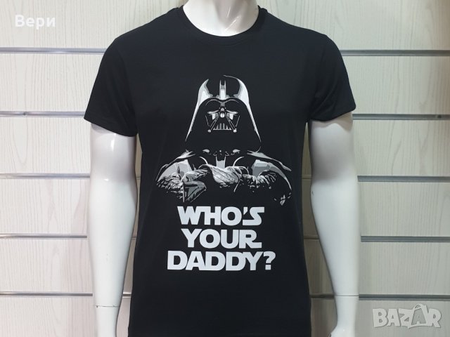 Нова мъжка тениска с дигитален печат Дарт Вейдър, Междузвездни войни