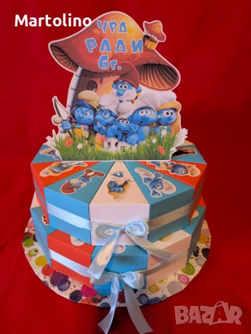 Картонена торта Принцеси, снимка 12 - Други - 53015106