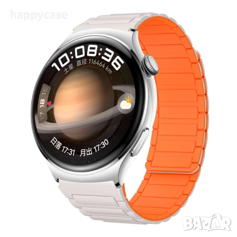 MAGNETIC Каишка за смарт часовник Huawei Watch/Samsung/Apple/Xiaomi/Garmin/Amazfit/Casio/Honor, снимка 6 - Каишки за часовници - 47882996