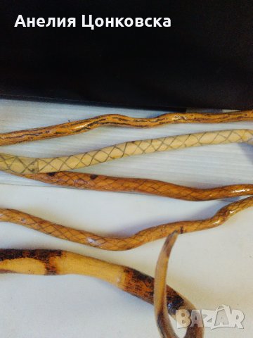 Змии от дърво ръчна изработка, снимка 5 - Сувенири от дърво - 27249038