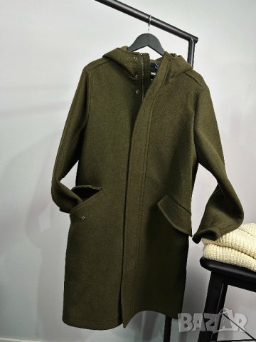 MANGO мъжко вълнено палто / балтон , снимка 9 - Палта - 43725597