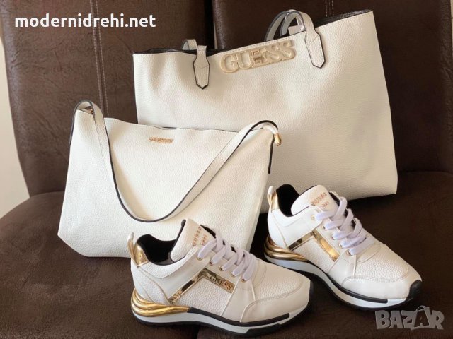 Дамска чанта и спортни обувки Guess код 26, снимка 1 - Дамски ежедневни обувки - 29067125