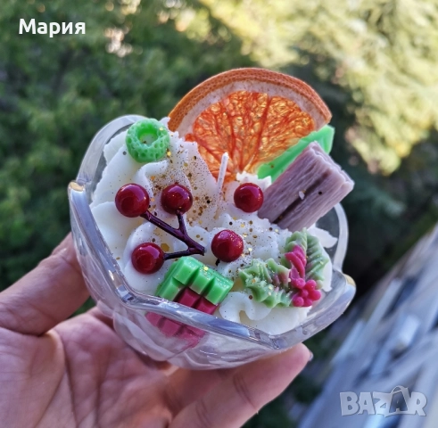 Коледни чаши Свещи , снимка 8 - Декорация за дома - 52248400