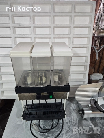 Сок и Айрян машина Италиянска 3х8 литра Перфектна , снимка 4 - Обзавеждане на кухня - 52323016