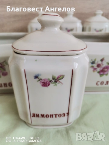 Порцеланов сервиз за подправки , снимка 4 - Сервизи - 53579584