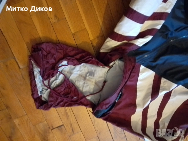 Адидас горно ново  найлон с качулка винтидж от 90- те размер ХХЛ, снимка 11 - Спортни дрехи, екипи - 53488314