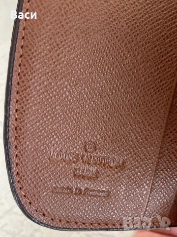 Louis Vuitton портмоне естествена кожа, снимка 3 - Портфейли, портмонета - 51633581