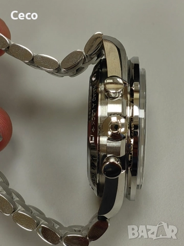 Omega Speedmaster Silver Snoopy 50th anniversary Edition chronograph, снимка 12 - Мъжки - 51613728