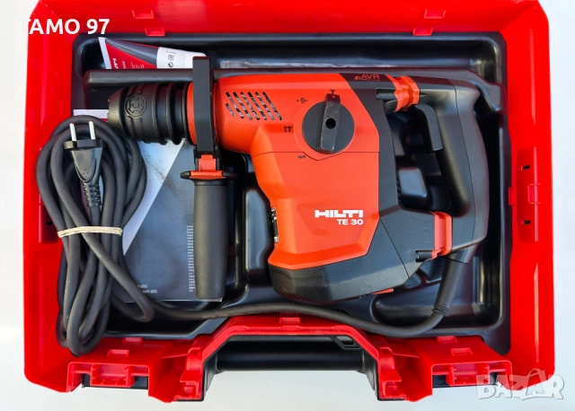 Hilti TE 30-AVR - Нов комбиниран перфоратор 1010W 3.6J, снимка 2 - Перфоратори - 53135554