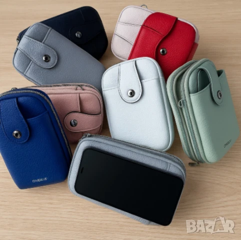 Универсална чантичка,  тип калъф за телефон