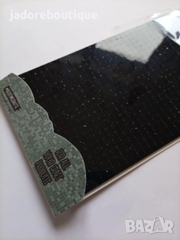 Самозалепваща се стъклена мозайка за декорация - черна, снимка 2 - Други - 52864104