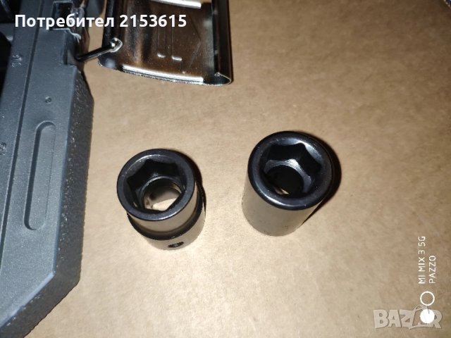 GEARWRENCH 1/2 12броя 8-19mm ударни вложки камъни хром-молибденова стомана, снимка 4 - Други инструменти - 51189939