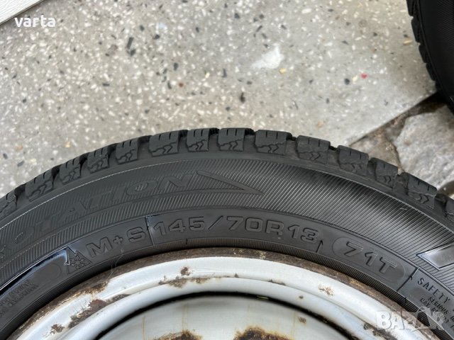 2бр Зимни гуми 145/70/13 DEBICA FRIGO, снимка 4 - Гуми и джанти - 37897571