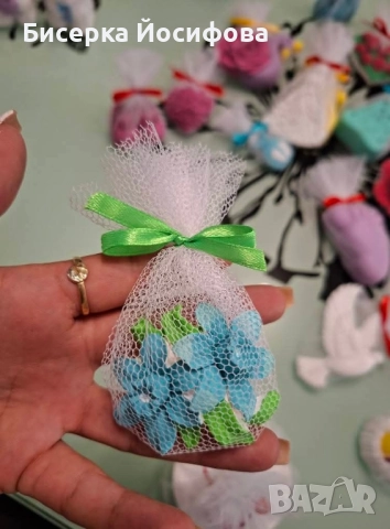 изработвам Подаръчета за гости , снимка 16 - Подаръци за кръщене - 51685012