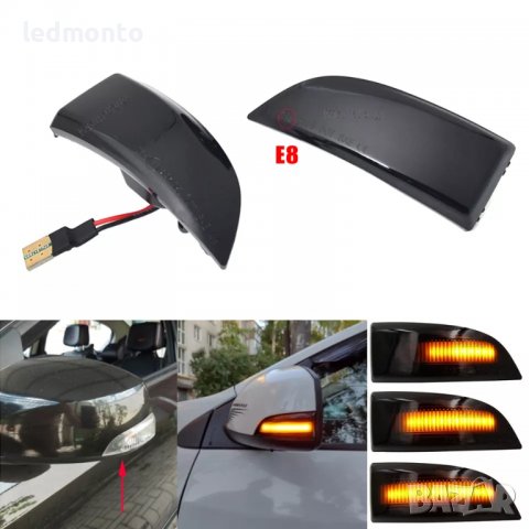 Мигачи за огледала Рено Меган Сценик мигач огледало Renault Megane Scenic, снимка 3 - Части - 38439538