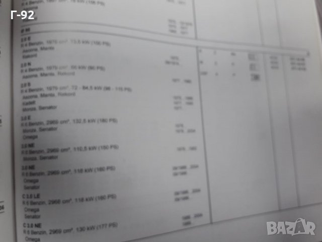 01144N0**NEU**MAHLE**OPEL**СЕГМЕНТИ**, снимка 6 - Части - 35524118