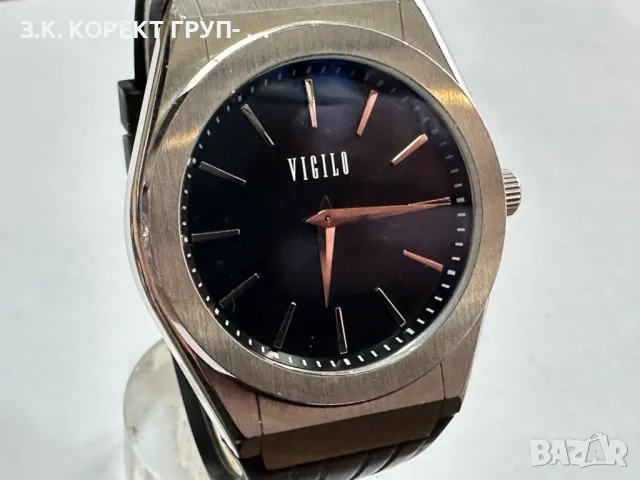 Мъжки часовник Vigilo l20 Silver, снимка 2 - Мъжки - 49872093