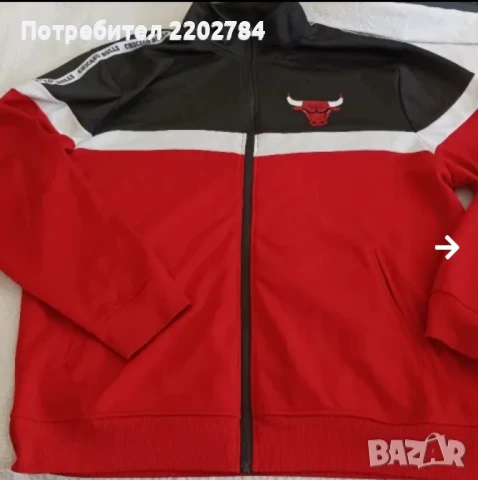 Суичър NBA, Chicago Bulls,4ХЛ,4XL,6ХЛ,6XL,3ХЛ,3XL,риза