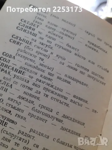 Стар съновник от 90г., снимка 3 - Специализирана литература - 49892548