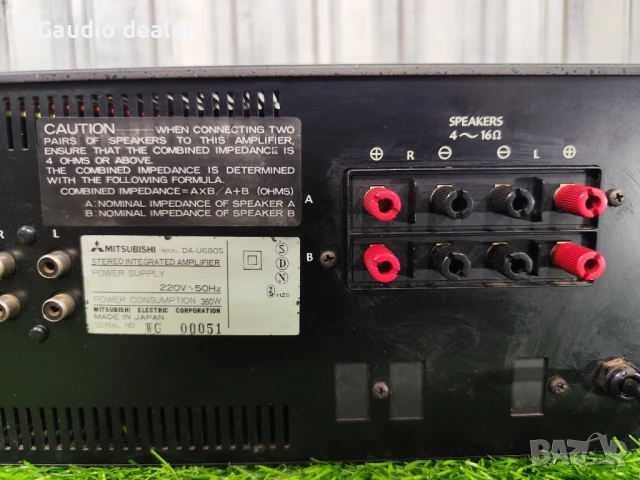 Mitsubishi DA u680s усилвател , снимка 8 - Ресийвъри, усилватели, смесителни пултове - 51184949