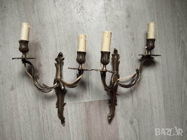 два аплика за стена,рококо -комплект