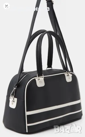 Дамска черна чанта, снимка 5 - Чанти - 49098090